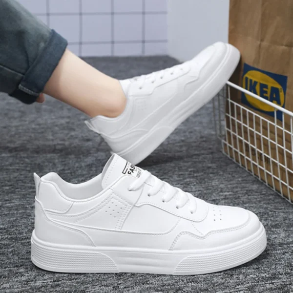Men's Sneakers White Casual Running for Men 2024 New Breathable Platform Tennis High Quality Comfortable Skateboard Shoeszapatos - Image 4