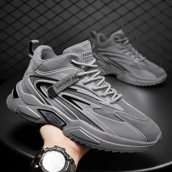 Men's Shoes Sneakers 2024 Autumn New Trend Breathable Mesh Lace Up Running Shoes Fashion Casual Sports Shoe Zapatillas De Hombre - Image 4