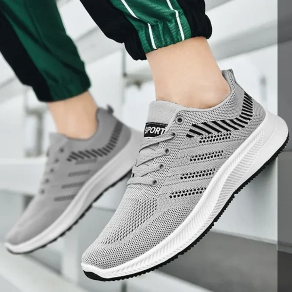 2024 Casual Slip on Fashion Sneakers Breathable Running Shoes Outdoor Walking Training Tennis Shoes for Men Casual Sneakers - Image 4