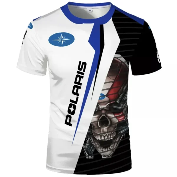 2024 New Polaris Racing Sports Shirt Men's Summer Breathable Top 3D Printed Short Sleeved Oversized Men's Clothing - Image 6