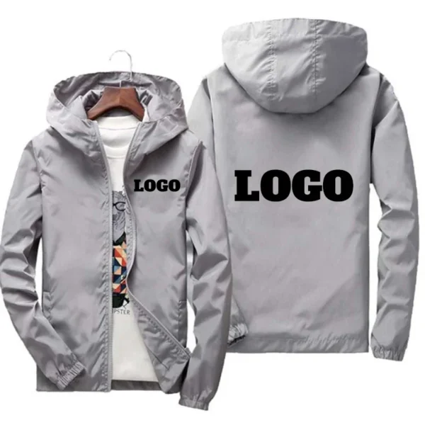 Custom Brand Logo Autumn Jacket Men Waterproof Warm Windbreaker Casual Clothing Big Size 6Xl Men Green Black Red Jacket Outdoor - Image 5