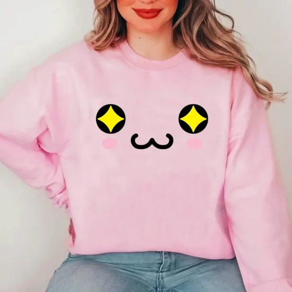 Anime Maplestory Hoodie Slime Buddy Winter Warm Women/men Unisex Crew Neck Sweatshirt Vintage Graphic Harajuku SudaderasPlussize - Image 3