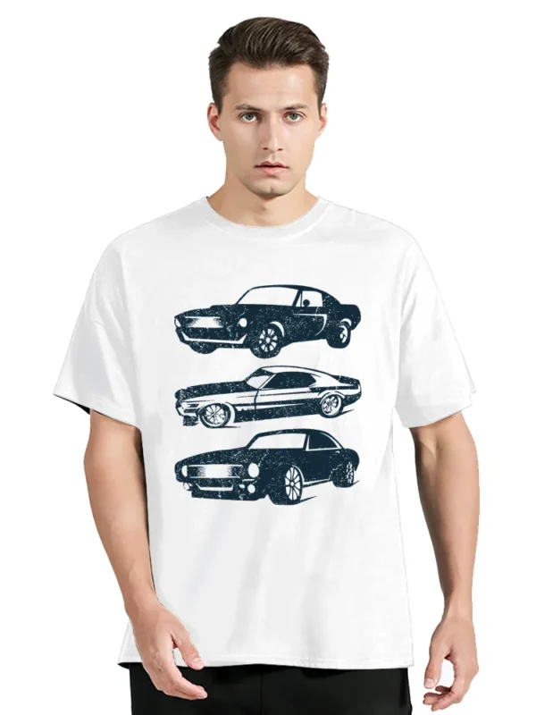 American Muscle Car Speed Lover Cars Fan Racing Driver Rat Premium T-Shirt Oversized Men Clothing Tshirt Fashion Casual T Shirt - Image 5