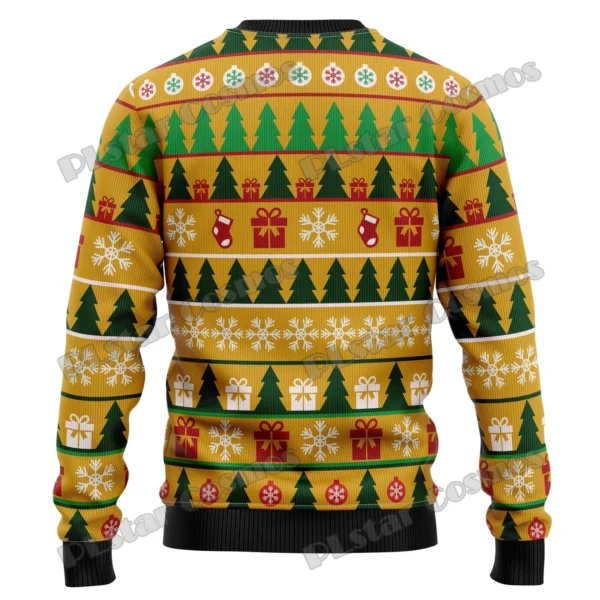PLstar Cosmos Christmas Jingle Beer 3D Printed Men's Ugly Christmas Sweater Winter Unisex Casual Warm Knitwear Pullover MY22 - Image 4