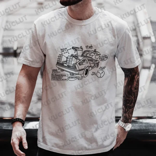 New Fashion Mens Brand T-shirt Racing Car Summer Daily Casual Sports Tee Shirt for Men Short Sleeve Clothing Male T Shirt Homme - Image 4