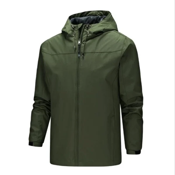 2024 New Men's Jackets Spring Autumn Windproof Zipper Coat Solid Color Fashion Unisex Outdoor Jackets Sportswear Male Jacket