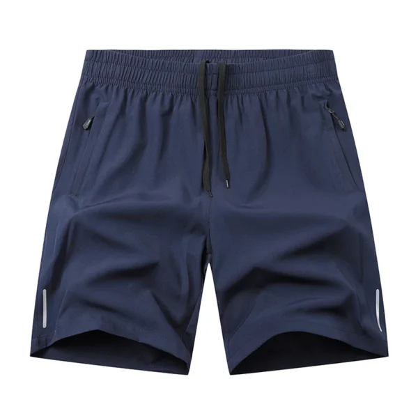 Summer New Wear Casual Shorts Men Speed Dry Ice Silk Pants Loose Beach Pants Basketball Sports Pants - Image 4