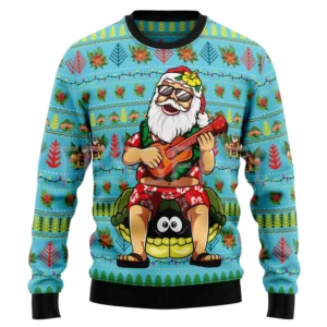 Cosplay Christmas Ugly Sweater Cartoon Dog Cat Santa Claus Tattoo Long Sleeves 3DPrint Autumn Winter Pullover Harajuku Casual 15