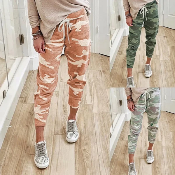 Women Sweatpants Joggers Y2K Harajuku Camouflage Printed Streetwear Sweatpants Pants Casual High Waist Sweatpants 2024 - Image 4