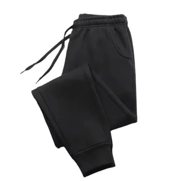 womens Casual Pants Winter Fleece Sweatpants women Running Jogger Sports Gym Trousers Fashion Solid Color Workout Long Pants - Image 2
