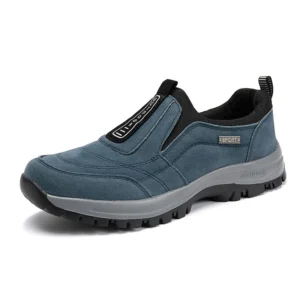Outdoor Shoes Men Sneakers Autumn Slip-On Casual Men's Shoes Breathable Suede Leather Shoe Anti-skid Walking Shoe Hot Footwear