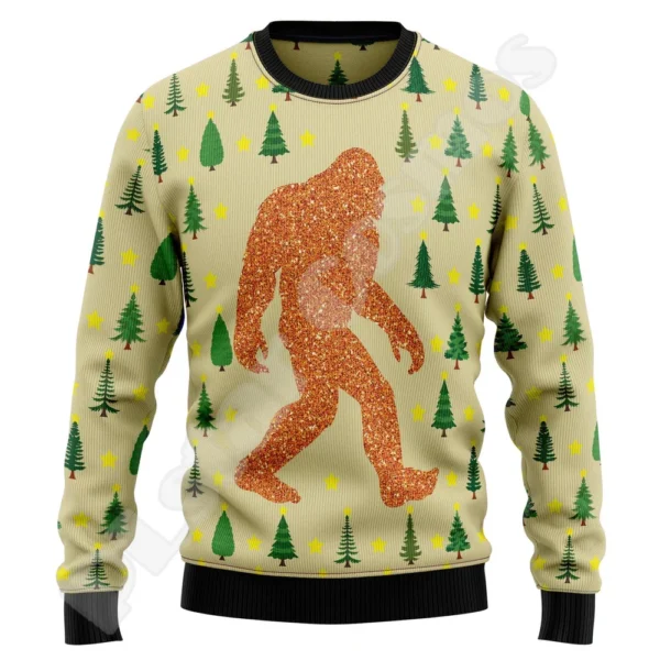 Christmas Knitted Sweater Graffiti Tattoo Retro Vintage Sweatshirts 3DPrint Unisex Pullover Harajuku Casual Funny Long Sleeve 14 - Image 4