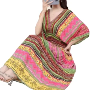Vestidos Robe Maxi Long Dress Women Summer Indian Clothes Bohemian Cotton Linen Floral Short Sleeve Korean Style Casual