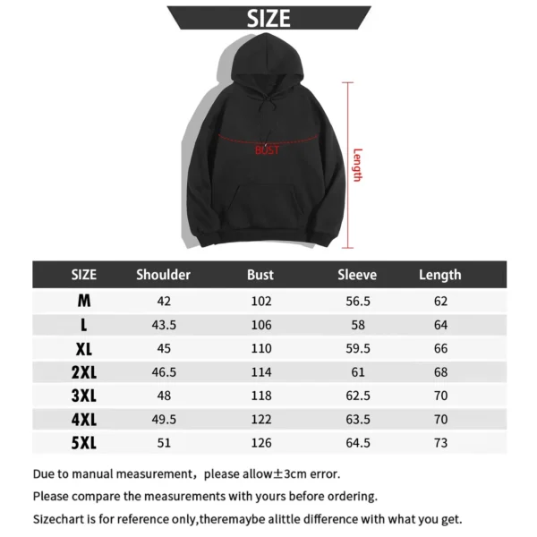 Friends Hoodies Best Stephen King Horror Characters Graphic Sweatshirts Cartoon Fashion Tops Halloween Y2K Women's Clothes - Image 5