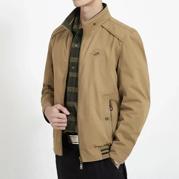 Brand Double-sided Military Jacket Men 7XL 8XL Spring Autumn Cotton Business Casual Multi-pocket Men's Jackets chaquetas hombre - Image 5