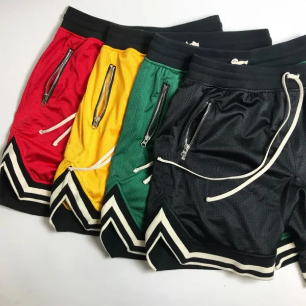 Men's Sports Basketball Shorts Mesh Quick Dry Gym Shorts for Summer Fitness Joggers Casual Breathable Short Pants Scanties Male - Image 4