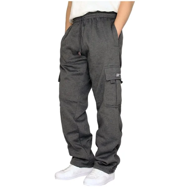 Men's Summer and Autumn Winter Overalls Straight Multi-Pocket Pants Men Tactical Cargo Pants Casual Loose Trousers Male Clothing - Image 5