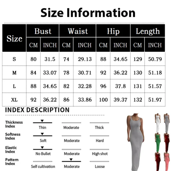 Sexy Tight Fitting Dress Maxi Dresses Women Trend Spaghetti Strap Slip Dress Bodycons Concise Female Street Party Vestidos Robe - Image 6