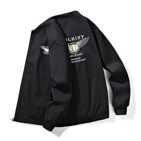 2024 Man New Spring Autumn Outdoor Windproof Outerwear Jacket Leisure And Comfort Fashion Zipper Style Windbreaker Coat
