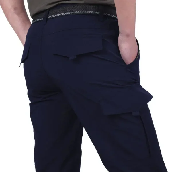 Thin Men's Dry Army Waterproof Casual Trousers Pants Tactical Work Spring Summer Joggers Quick Military Cargo Breathable - Image 2