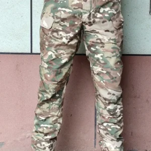 American Men's Urban Camouflage Cargo Pants. Wear-resistant Outdoor Multi-pocket Pants with Checked Fabric in Autumn. S-XXXXXL