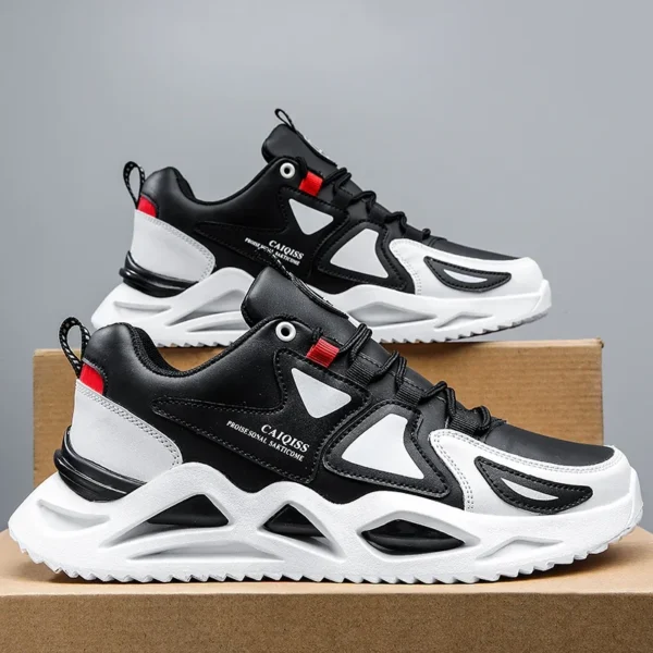 Original Men's Casual Sneakers Breathable Shoes Wear-resistant Fashion Round Toe Trendy All-match Outdoor Mans Sports Sneaker - Image 3