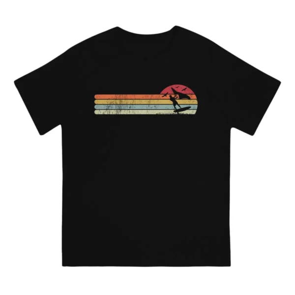 Surfing Extreme Sports TShirt for Men Wing Foiling Soft Leisure Sweatshirts T Shirt Novelty New Design Loose - Image 2