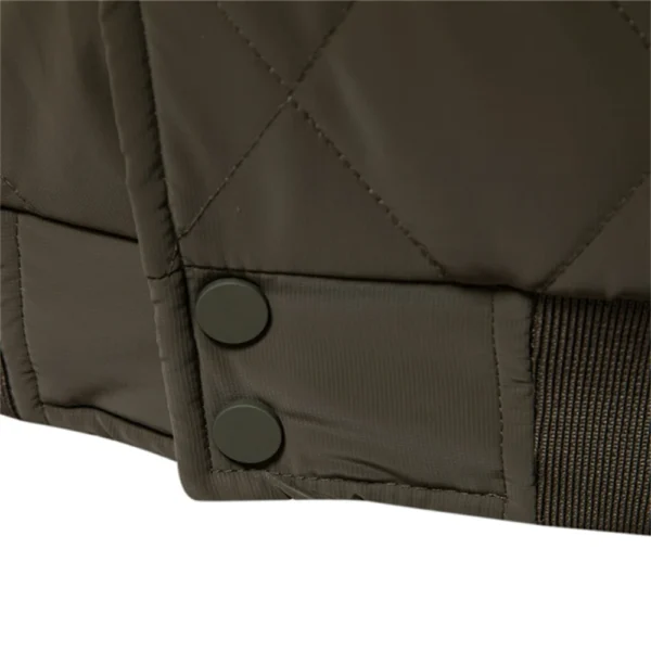 AIOPESON Mens Patchwork Thick Fleece Lined Baseball Bomber Jacket Winter Warm Outwear Jackets Coats for Men - Image 5