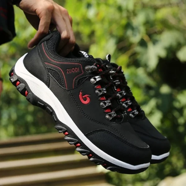 Men Sneakers Summer Mesh Breathable Casual Shoes for Men Thick Sole Non-Slip Hiking Shoes Tennis Walking Shoes Large Size 46 - Image 2