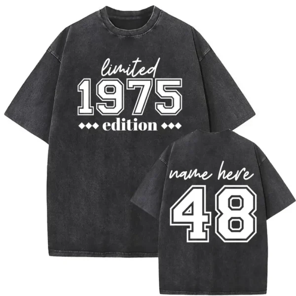 Washed Vintage The 1975 Still At Their Very Best Uk Europe Tour Print Tshirt Men Women Hip Hop Gothic Rock Oversized T Shirts - Image 2