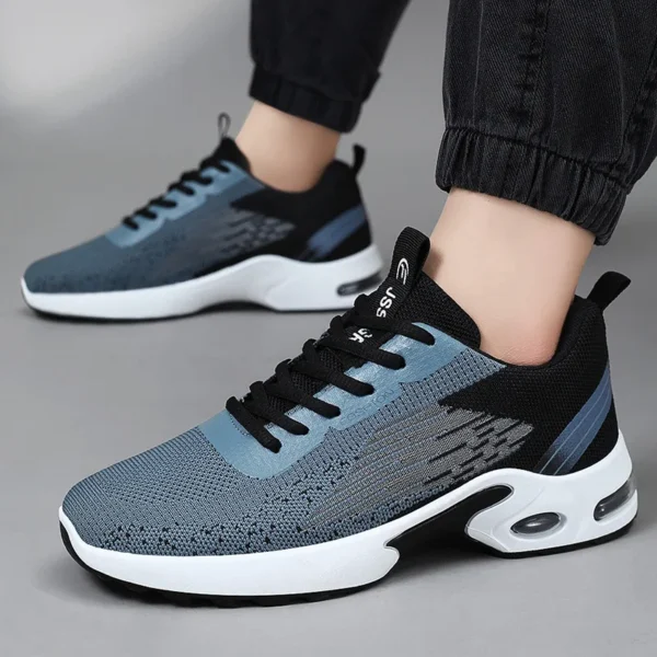 Men's Casual Sneakers Man High Quality Fashion Athletic Sport Shoes Tennis Spring Autumn Soft Soled Woven Breathable Sneakers - Image 4