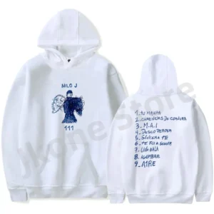 Milo J Hoodies 111 Album Merch Print Women Men Fashion Casual Singer Long Sleeve Sweatshirts plus size