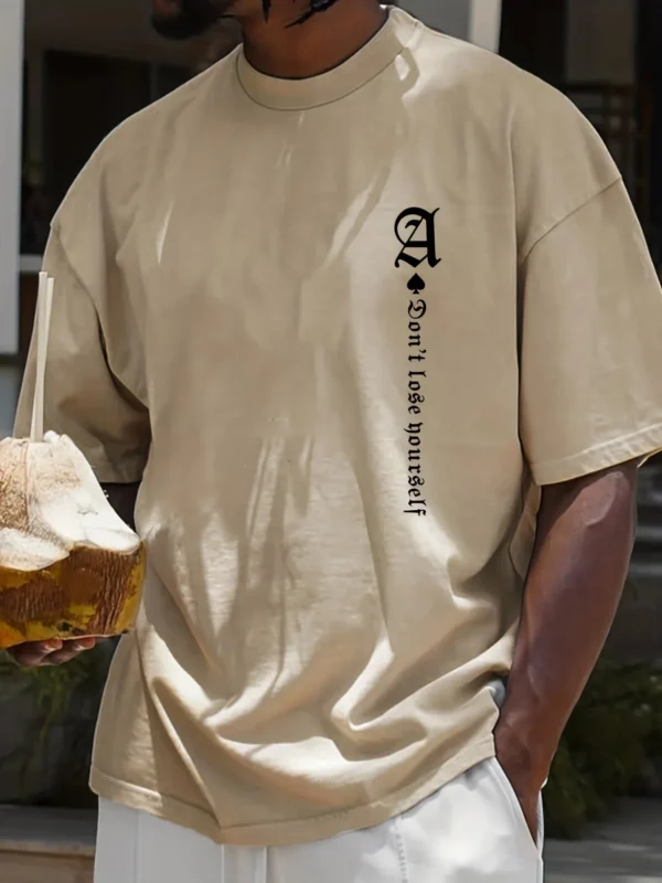 2024 New Summer Loose Cotton T-shirt Tops Gym Fitness Oversized Men T Shirt Casual O-neck High Quality Classical Unisex Tops