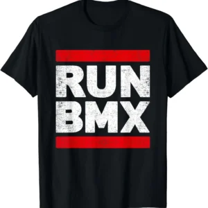 BMX Vintage Shirt Bike Bicycle Racing Gift Run BMX T-Shirt Vintage T Shirt Streetwear Mens Clothes Tops Camisas