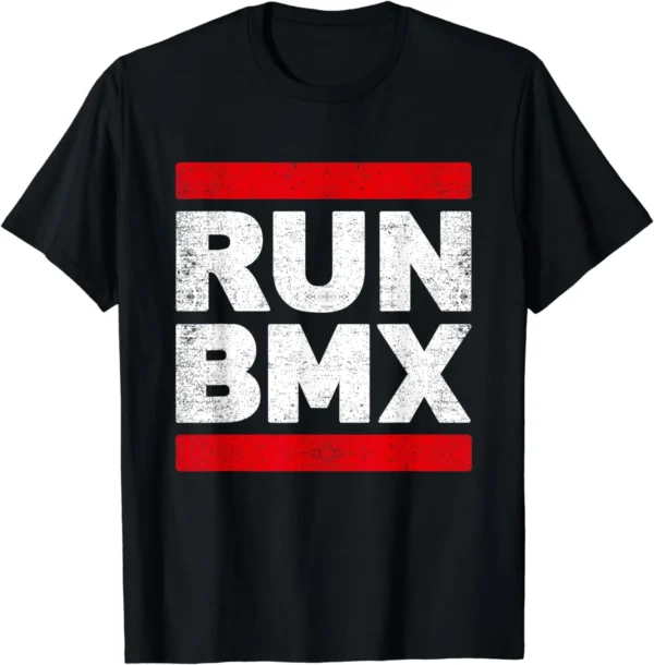 BMX Vintage Shirt Bike Bicycle Racing Gift Run BMX T-Shirt Vintage T Shirt Streetwear Mens Clothes Tops Camisas