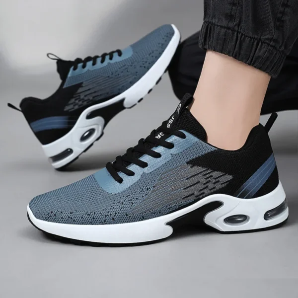 Men's Casual Sneakers Man High Quality Fashion Athletic Sport Shoes Tennis Spring Autumn Soft Soled Woven Breathable Sneakers - Image 3