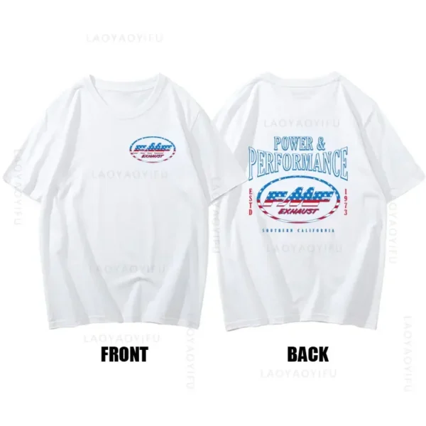 Hot Sale FMF Racing Exhaust Ama Motocross Tee Round Neck Fashion Clothing Short Sleeves Summer Mens Cool Top 100%Cotton T Shirt - Image 5