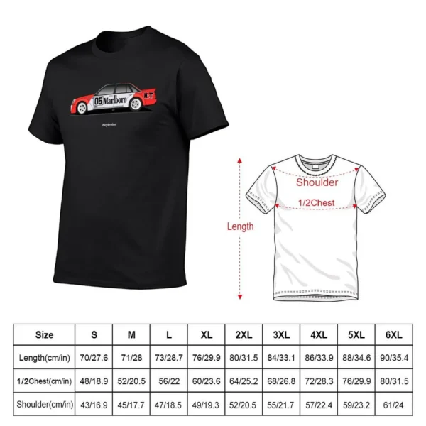 Holden VK Commodore Bathrust Racing Car Vector Art T-Shirt cute clothes aesthetic clothes heavy weight t shirts for men - Image 5