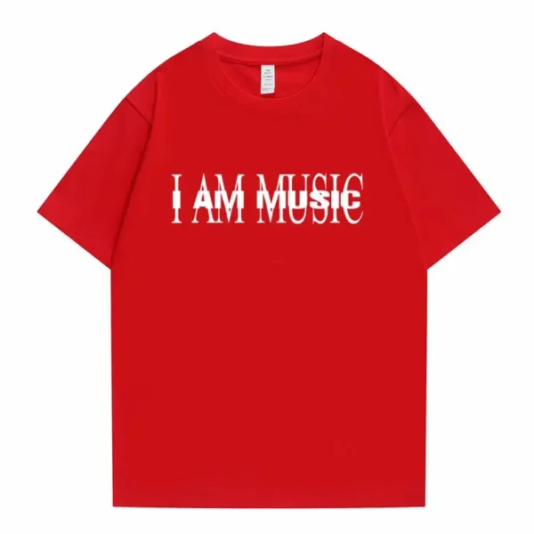 Rapper Playboi Carti I Am Music New Album Cover Graphic Print Tshirt Men's Casual Vintage T-shirt Men Hip Hop Oversized T Shirts - Image 3