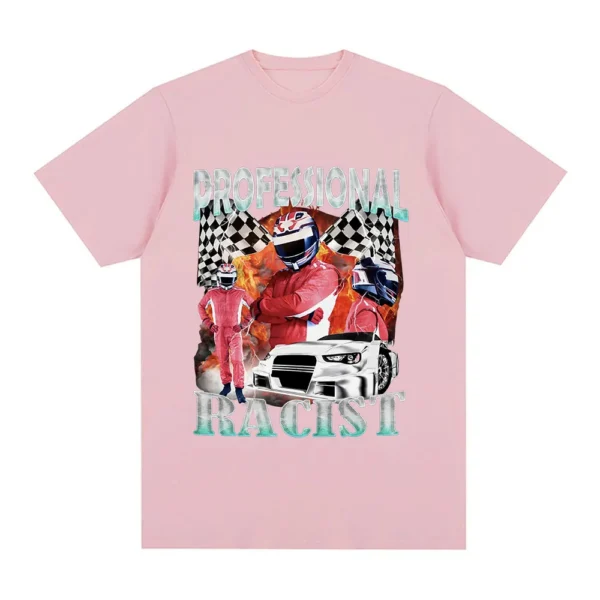 Professional Racer Graphic T-Shirt Funny Racing Meme Men's Fashion Vintage Short Sleeves T-shirts 100% Cotton Oversized T Shirts - Image 6