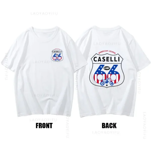 Hot Sale Summer Mens Round Neck Fashion Clothing Short Sleeves 100%Cotton T Shirt Cool Top FMF Racing Exhaust Ama Motocross Tee - Image 6