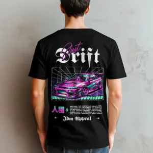 Drift Japan Streetwear Auto T-Shirt JDM Style Japanese Streetracing Shirt