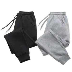 womens Casual Pants Winter Fleece Sweatpants women Running Jogger Sports Gym Trousers Fashion Solid Color Workout Long Pants