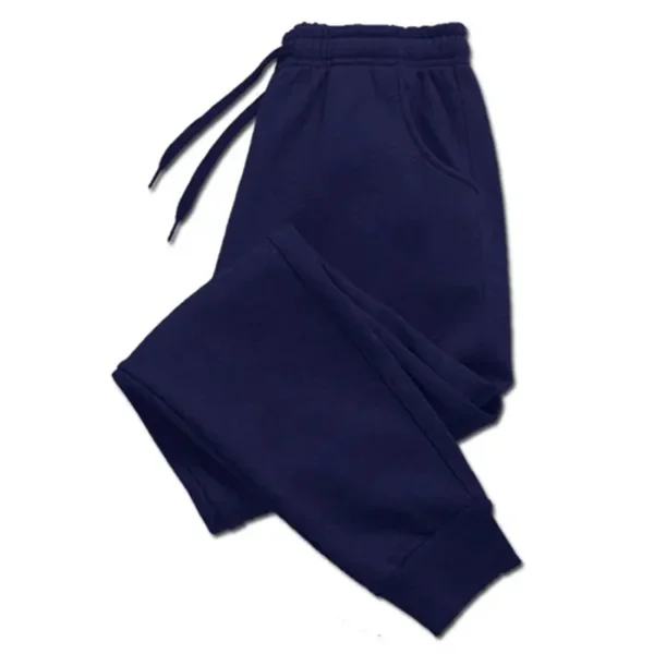 2025 Hot Sale Women Pants Winter Running Pants Joggers for Men Sweatpant Sport Jogging Fitness Gym Fleece Solid Color Trousers - Image 4