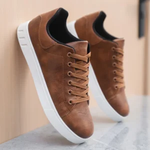 New Men's Sneakers Classic Loafers Fashion Mens Casual Shoes British Platform Shoes Non-slip Men Shoes Wear-resistant Zapatillas