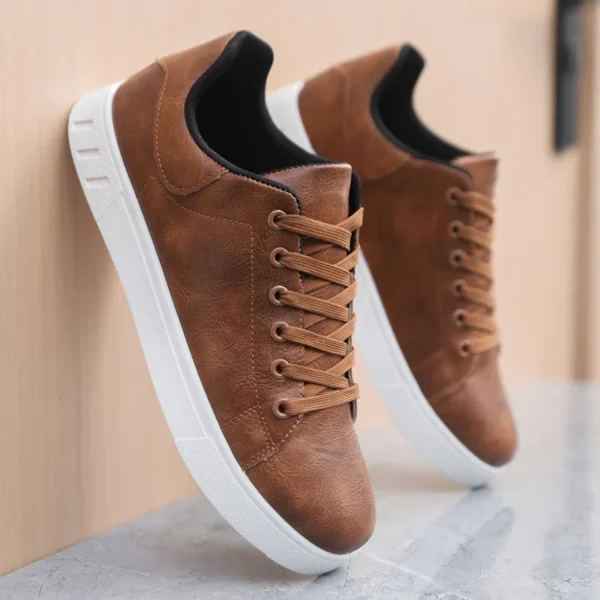 New Men's Sneakers Classic Loafers Fashion Mens Casual Shoes British Platform Shoes Non-slip Men Shoes Wear-resistant Zapatillas