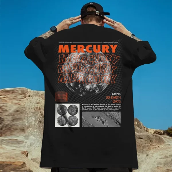 Trend Men's T-Shirt 3d Print Street T Shirt For Men Short Sleeved High Street Hip Hop Oversize T Shirt Summer Streetwear - Image 6