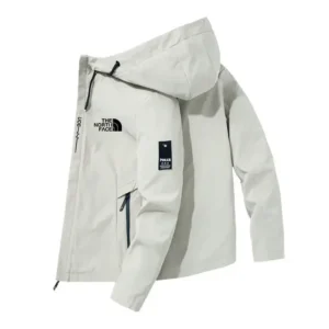 2024 new spring and autumn men's windproof jacket casual hooded jacket high quality outdoor sports men's high-end jacket