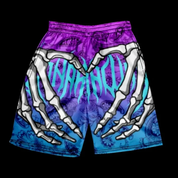 Summer Men's Sports Shorts Fashion Skull Print Pattern Men's Beach Shorts Hawaii Vacation Beach Men's Swimming Shorts S-2XL - Image 3