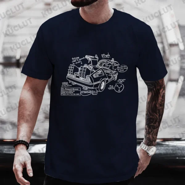 New Fashion Mens Brand T-shirt Racing Car Summer Daily Casual Sports Tee Shirt for Men Short Sleeve Clothing Male T Shirt Homme - Image 2